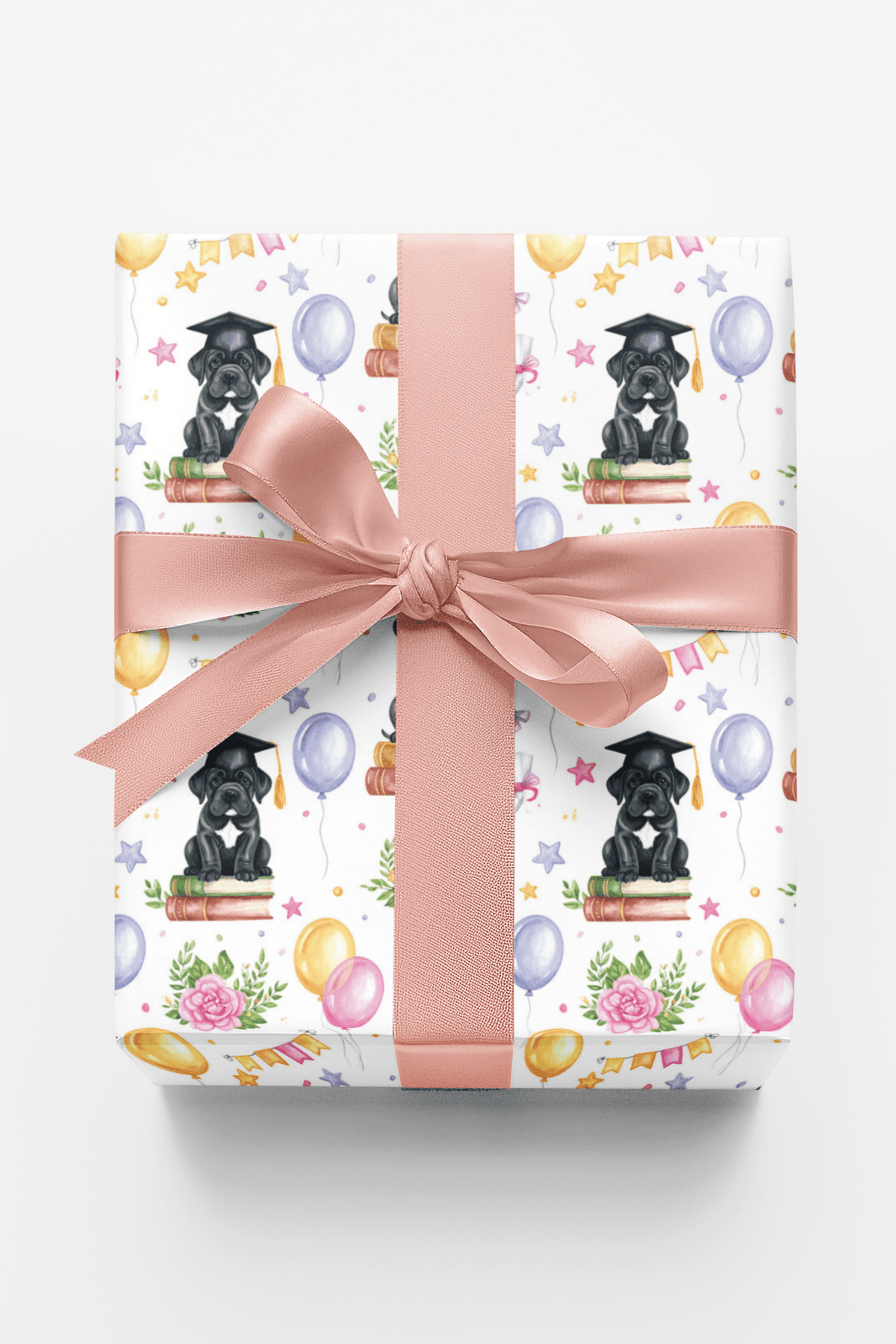 Graduation Celebration (cane Corso) Wrapping Paper