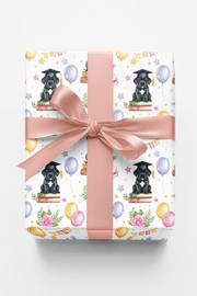 Graduation Celebration (cane Corso) Wrapping Paper