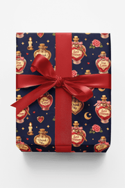 Love Potion Apothecary Wrapping Paper