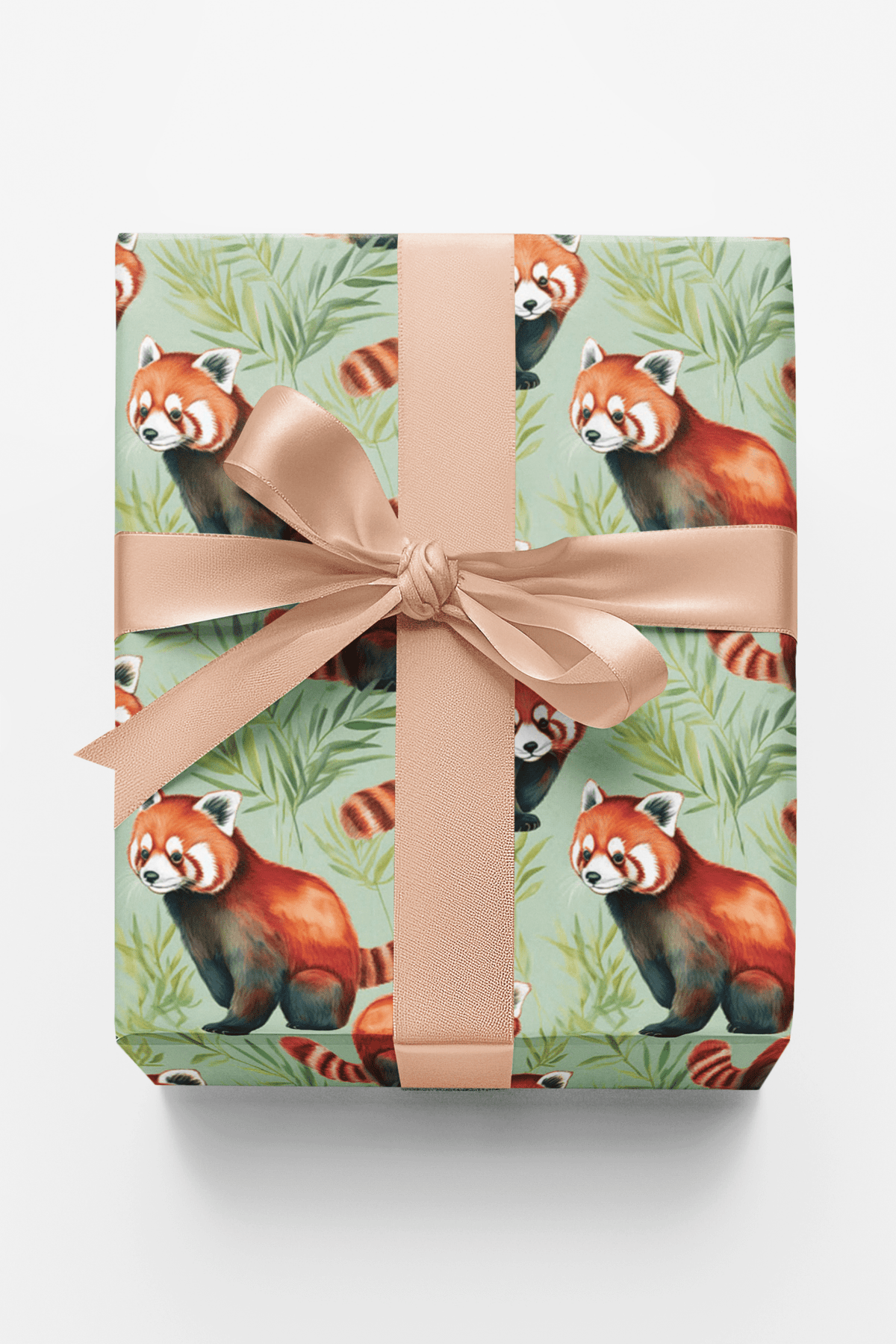 Safari Stroll: Red Panda Wrapping Paper