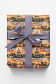 Springfield Il Lincoln Legacy Wrapping Paper
