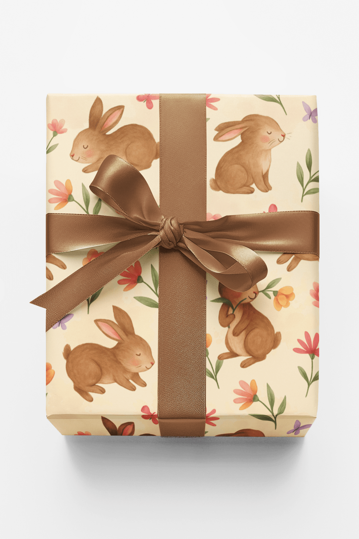Springtime Whiskers Wrapping Paper
