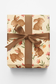 Springtime Whiskers Wrapping Paper