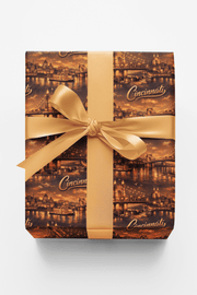 Cincinnati Queen City Lights Ii Wrapping Paper