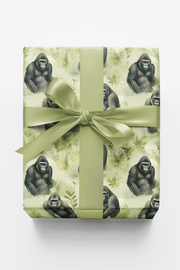 Safari Stroll Gorilla Wrapping Paper