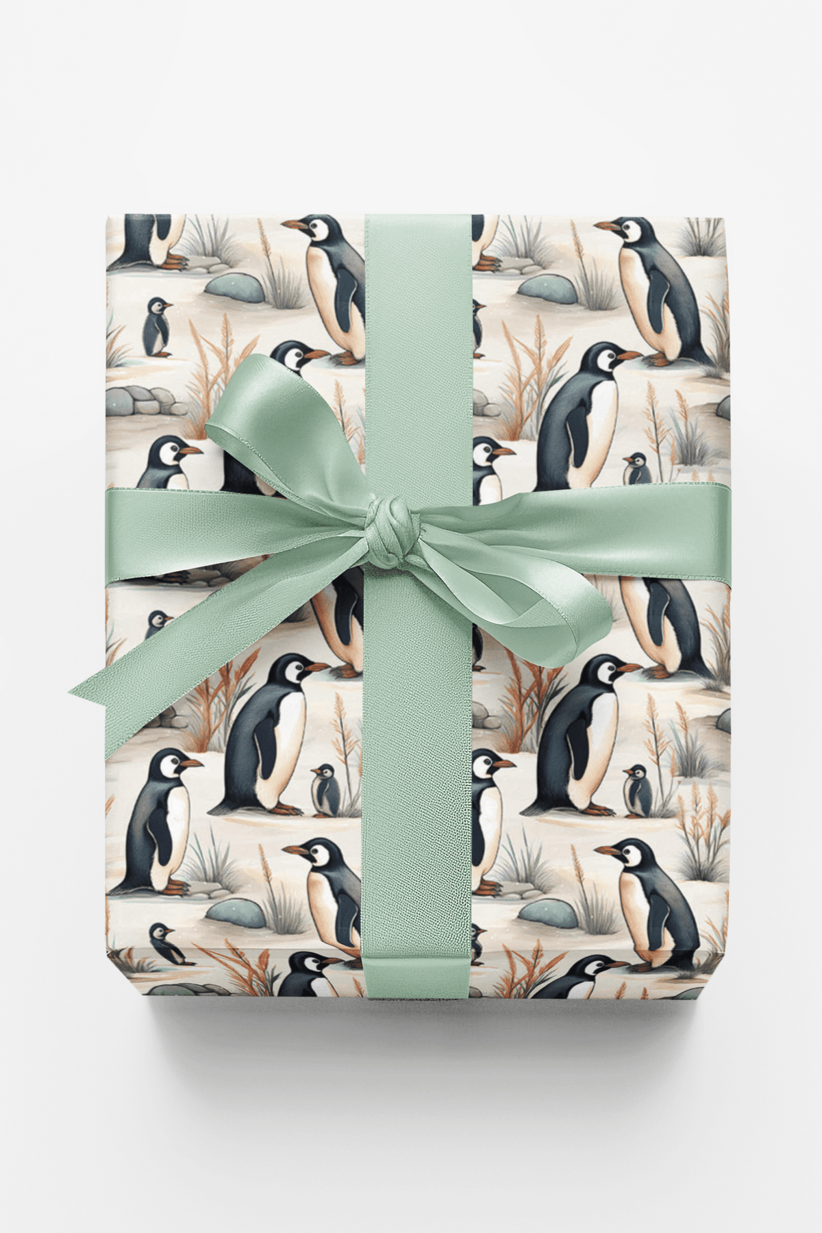 Safari Stroll: Penguin Wrapping Paper