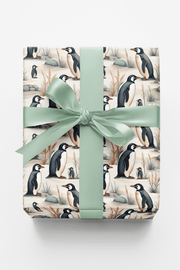 Safari Stroll: Penguin Wrapping Paper