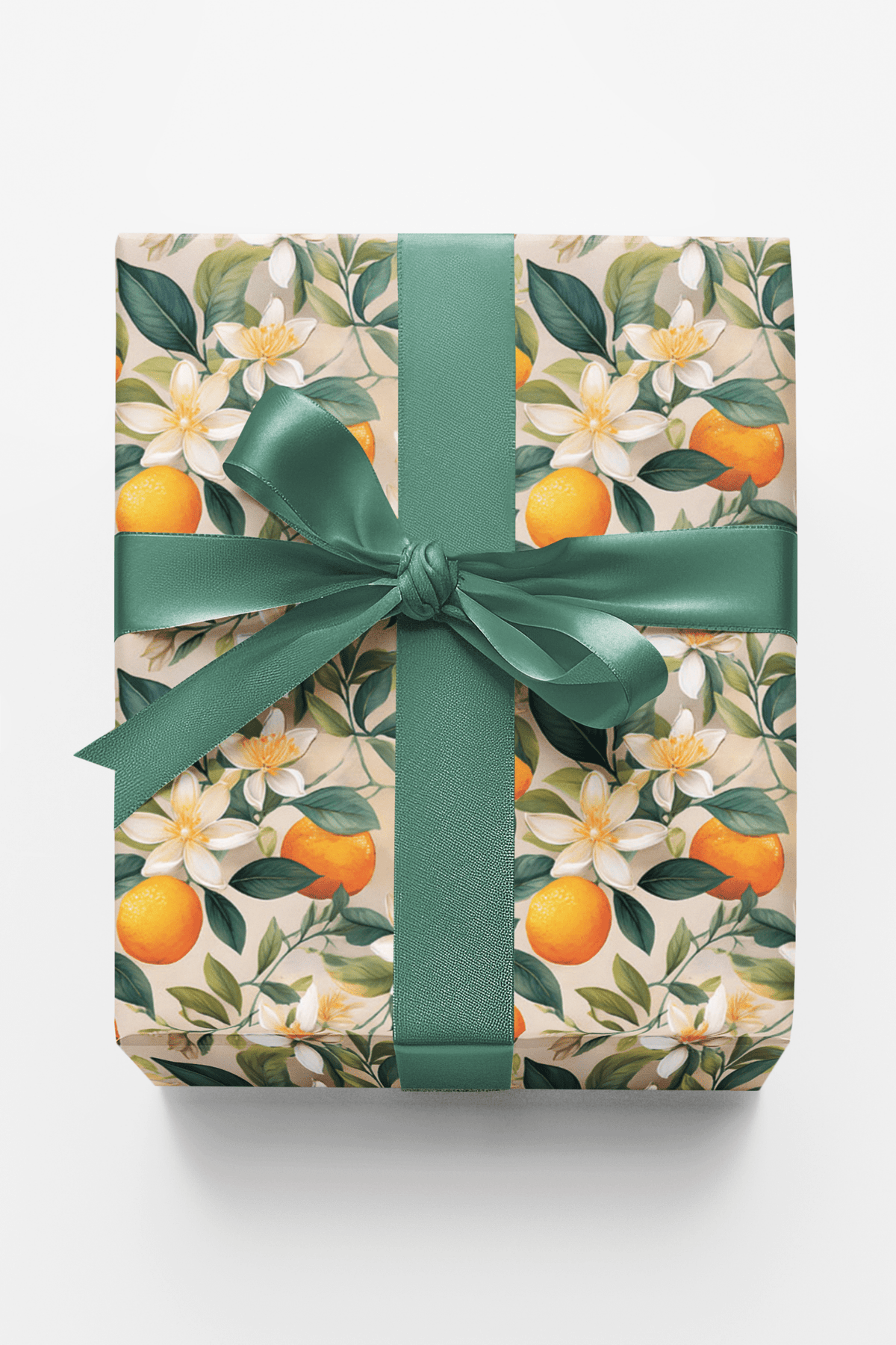 Vibrant Citrus Grove Wrapping Paper