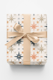 Scandi Stars Wrapping Paper