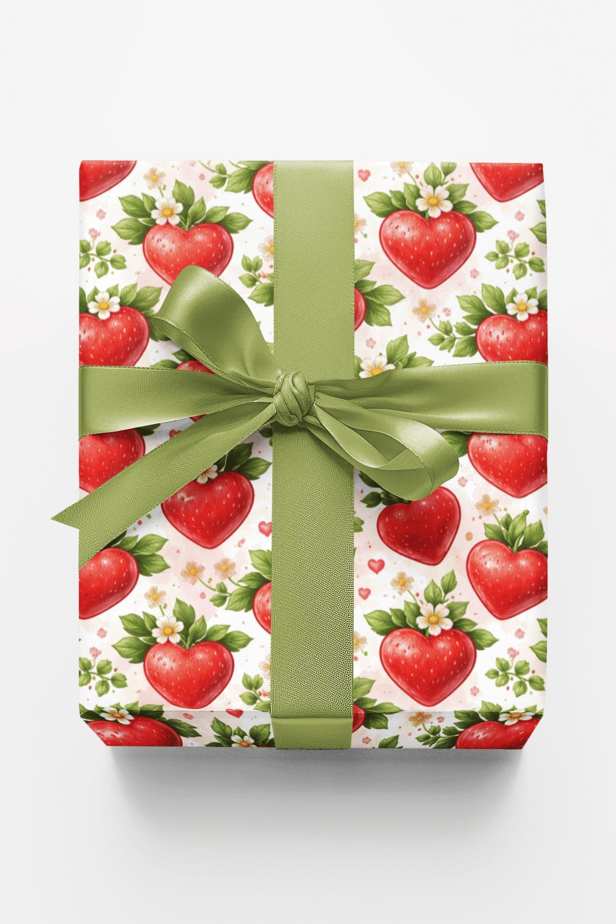 Strawberry Sweethearts Wrapping Paper