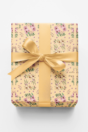 Easter Floral Cross - Orange Cream