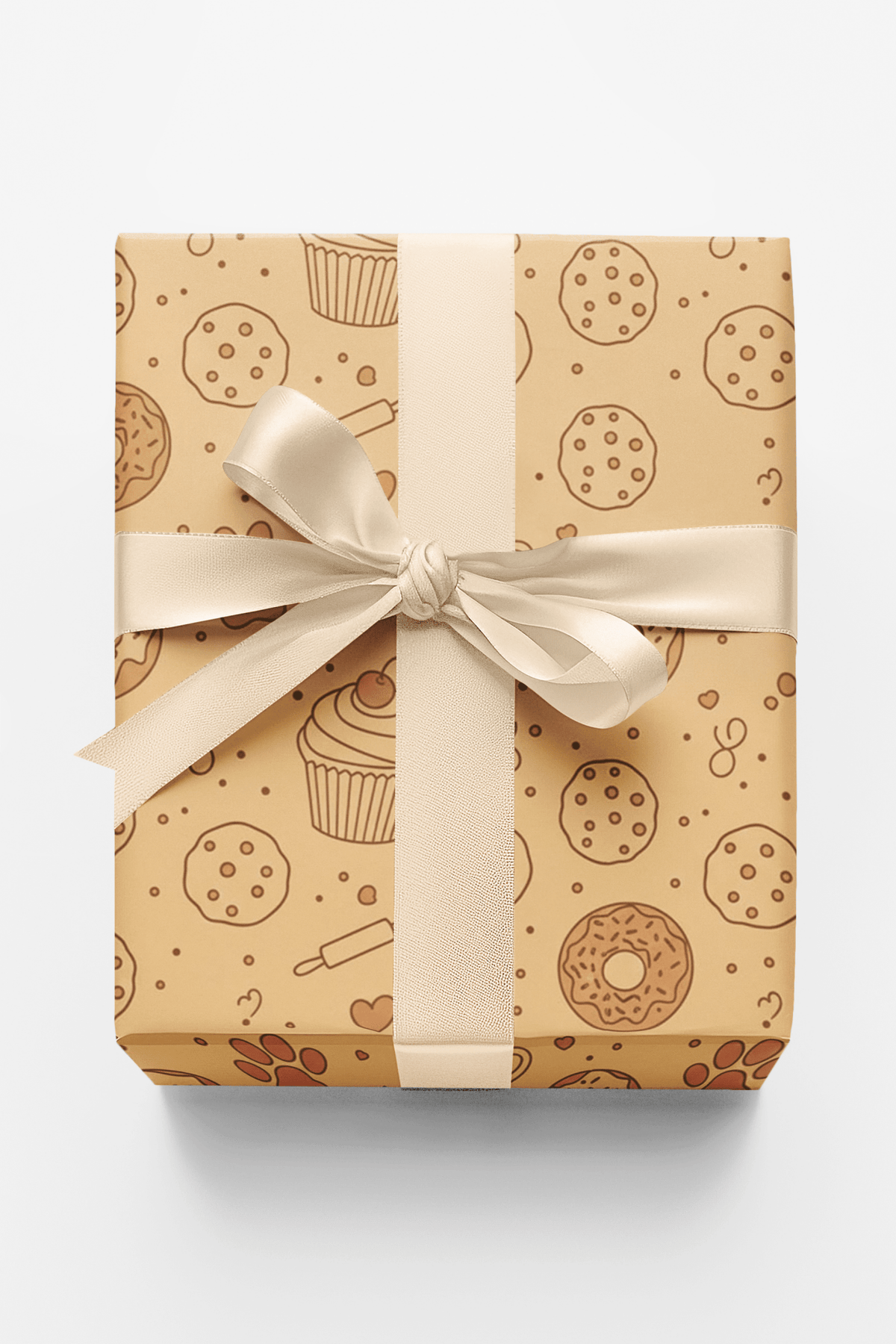 Paws & Pastry Wrapping Paper