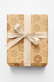 Paws & Pastry Wrapping Paper