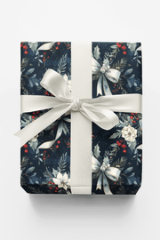 Winter Kiss Botanicals Wrapping Paper