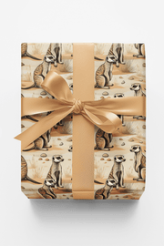 Safari Stroll: Meerkat Wrapping Paper