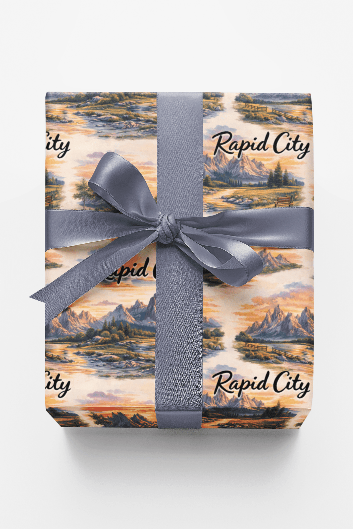 Rapid City Black Hills Light Wrapping Paper