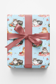 Summer Picnic Cats (exotic Shorthair) Wrapping Paper