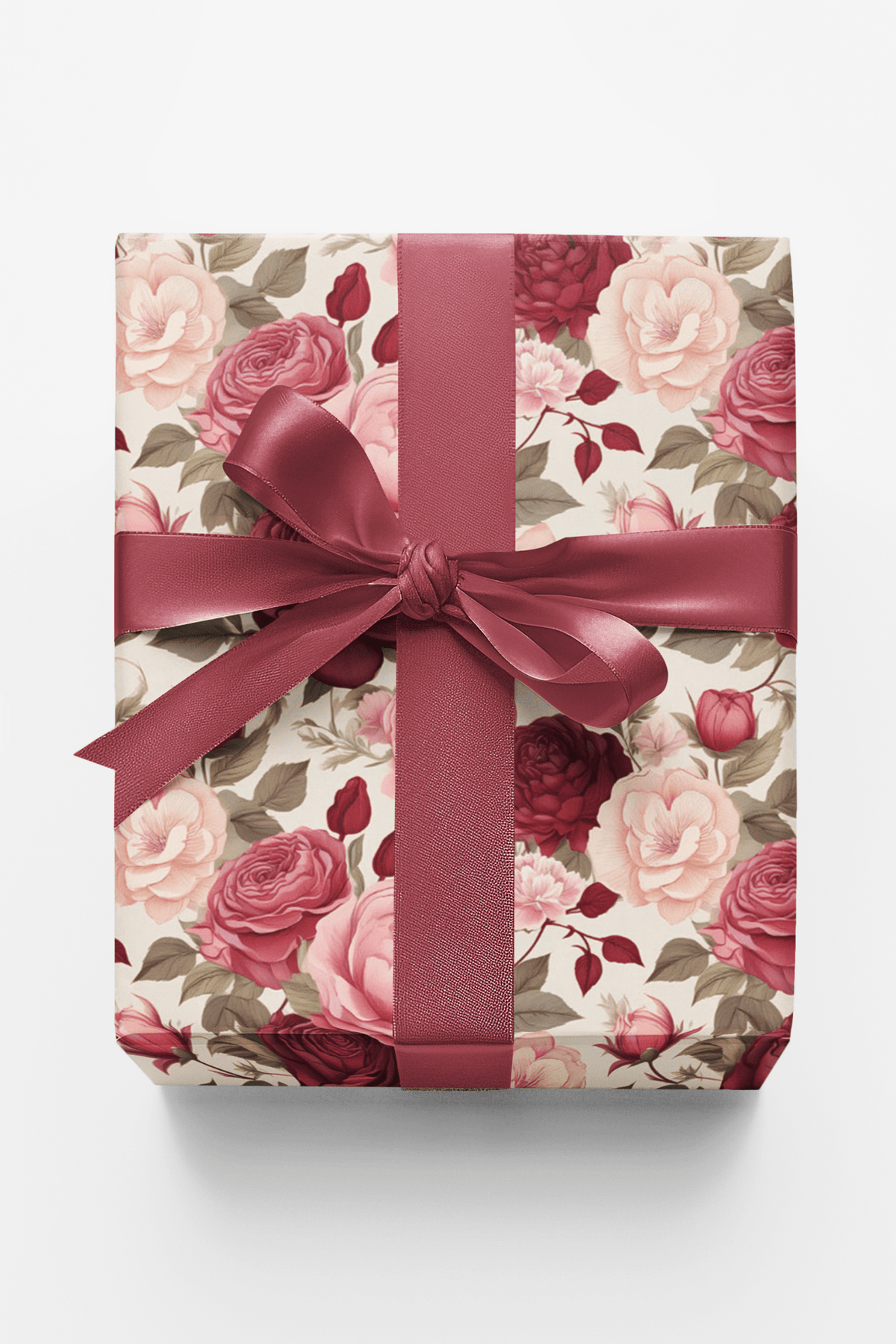Floral Romance Elegance Wrapping Paper