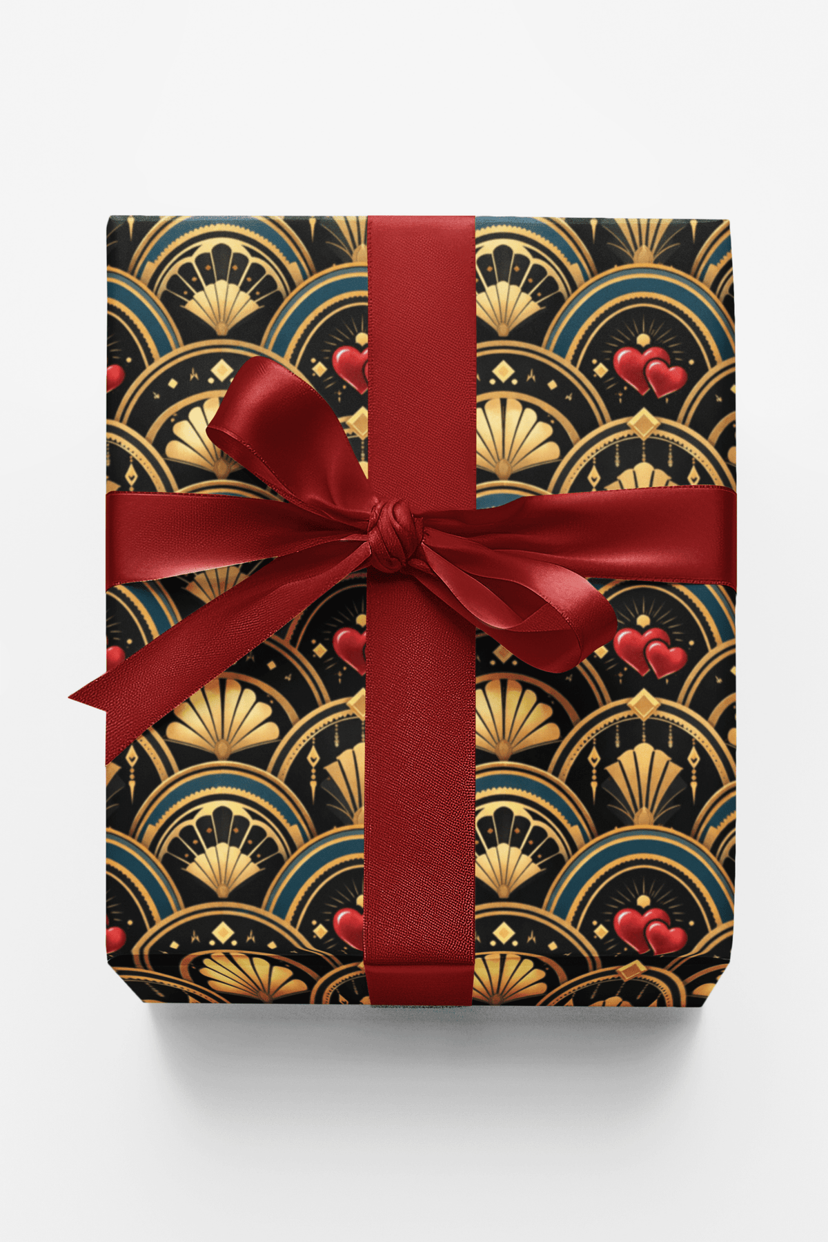 Art Deco Amour Wrapping Paper