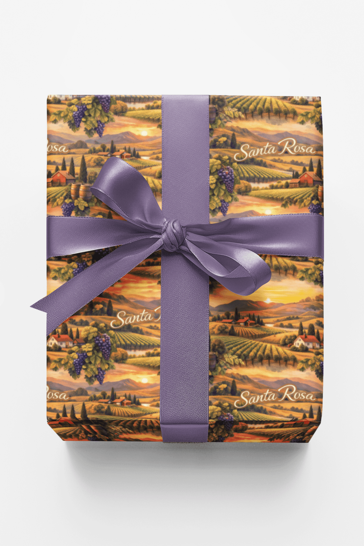 Santa Rosa Wine Country Warmth Wrapping Paper