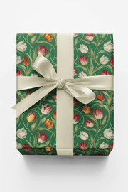 Timeless Tulip Tethers Wrapping Paper