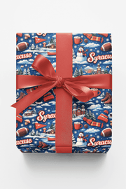 Syracuse Lake Snowfall Wrapping Paper