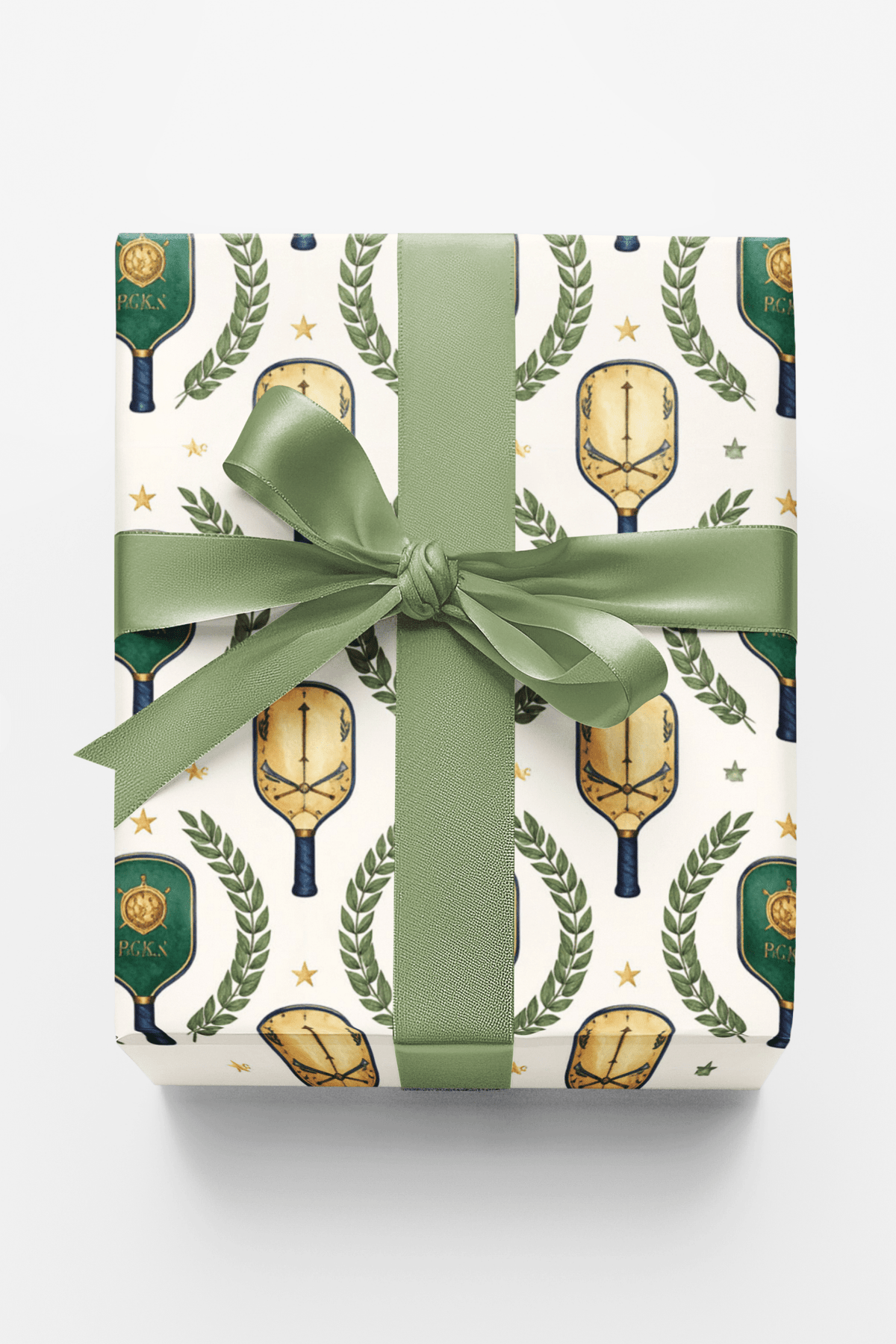 Heritage Athletic Crest Wrapping Paper