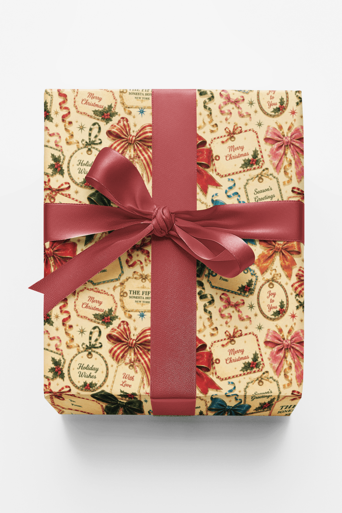 The Fifty Seasons Greetings Wrapping Paper