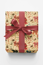 The Fifty Seasons Greetings Wrapping Paper