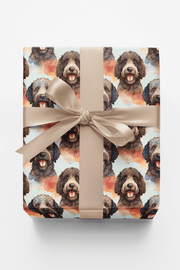 Snuggly Portuguese Water Dog