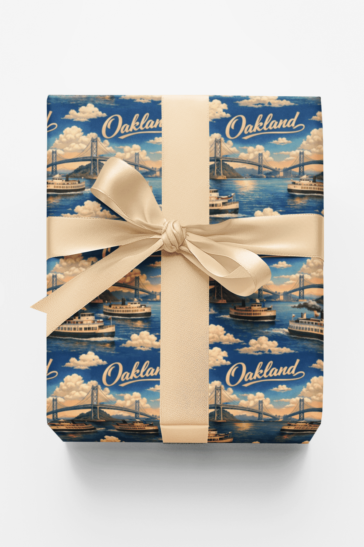 Oakland Bay Flashback Wrapping Paper