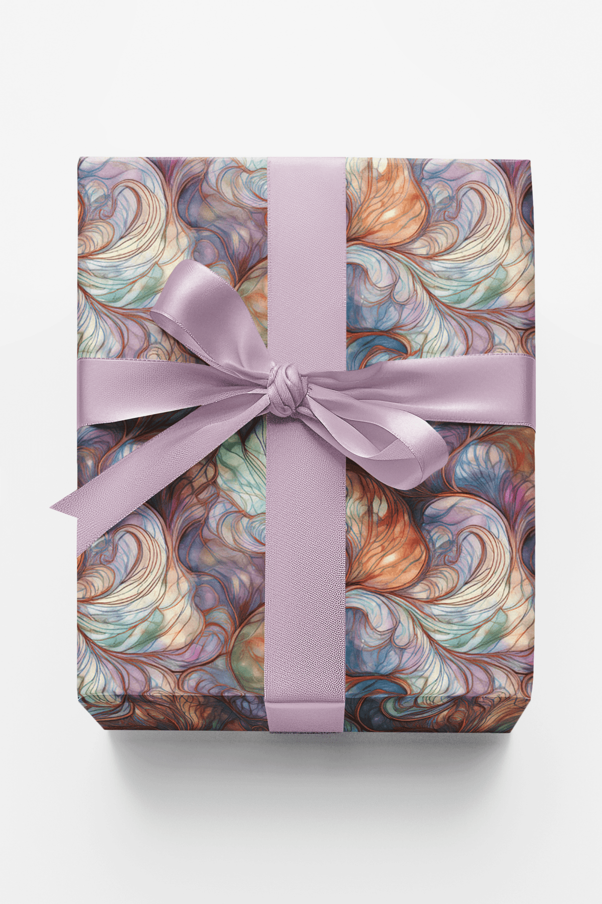 Marble Veil Cascade Wrapping Paper