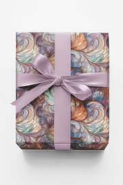 Marble Veil Cascade Wrapping Paper