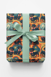 Dachshund Disco Wrapping Paper