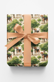 Foxhound Forest Wrapping Paper