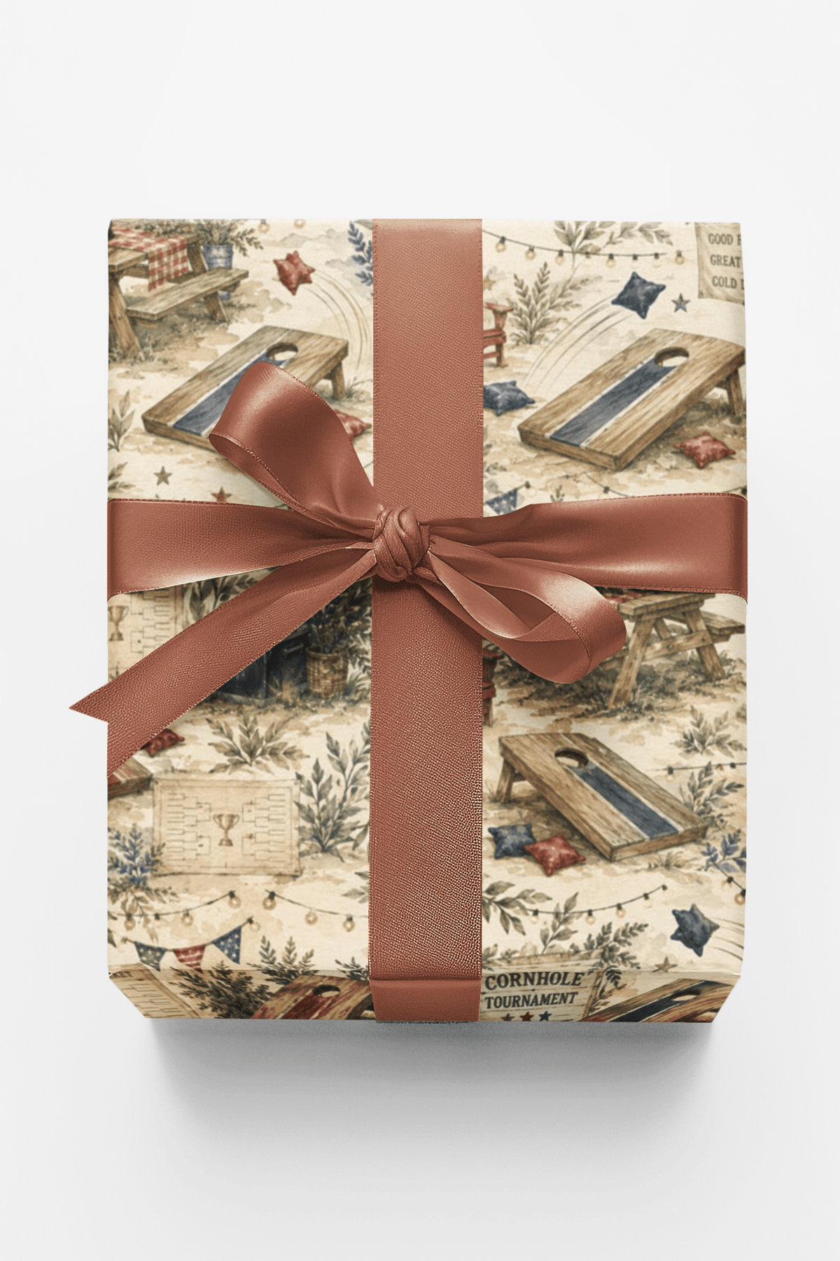 Backyard Tournament Classic Wrapping Paper