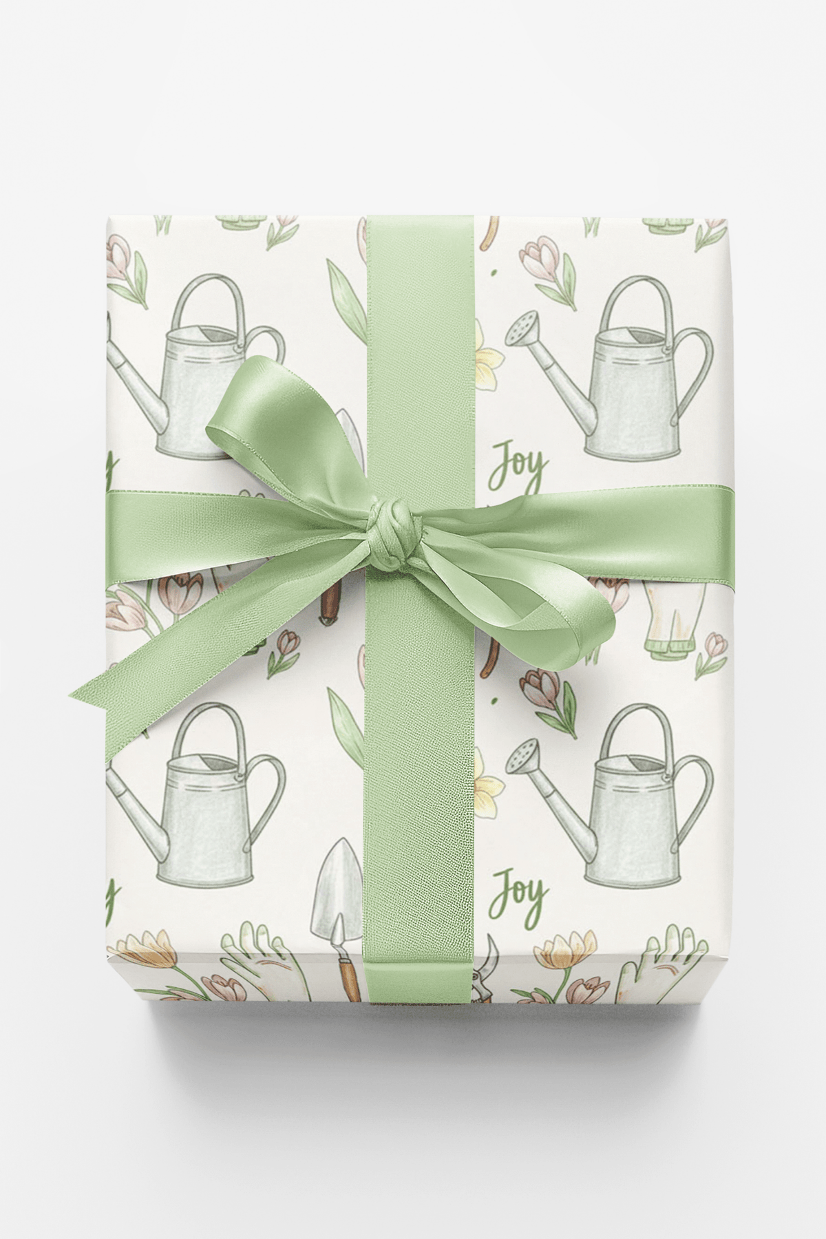 Garden Tools Wrapping Paper