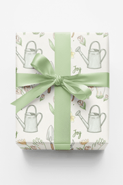 Garden Tools Wrapping Paper