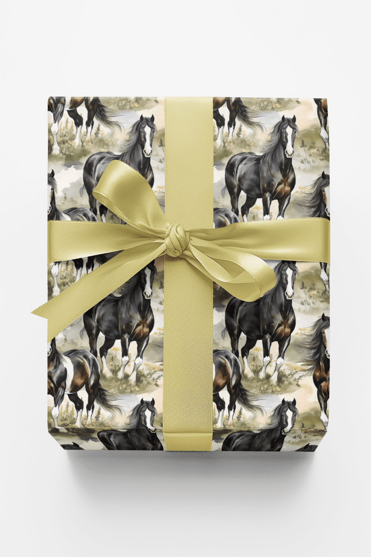 Emerald Field Irish Cob Wrapping Paper