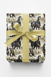 Emerald Field Irish Cob Wrapping Paper