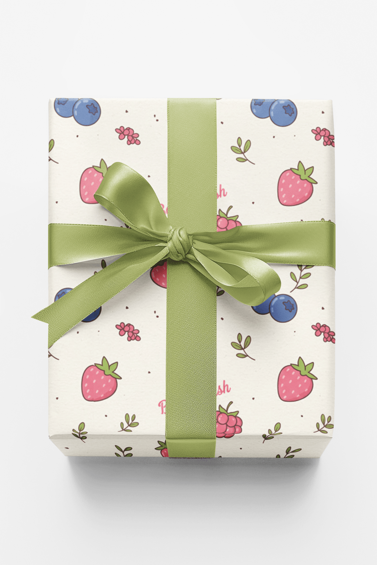 Farmer's Market: Berry Fresh Wrapping Paper
