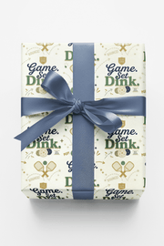 Game. Set. Dink. Wrapping Paper