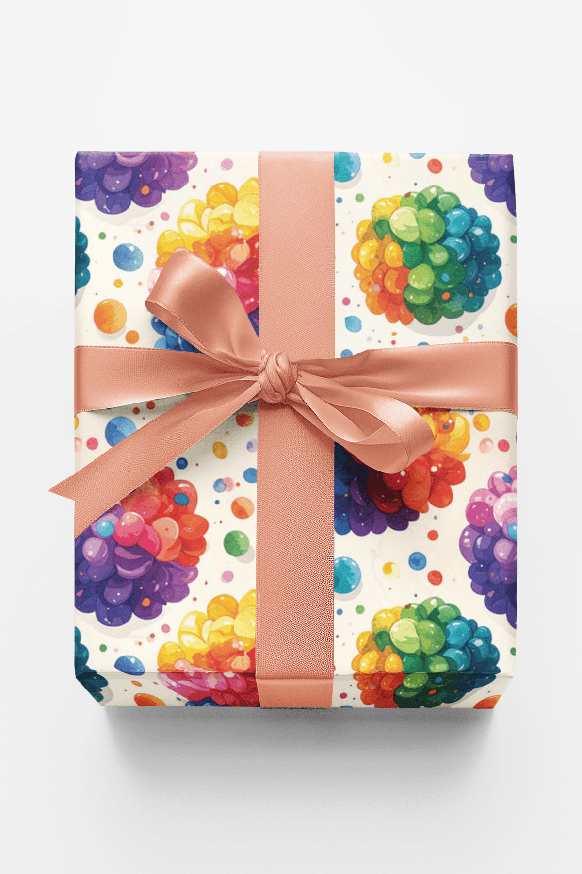 Balloon Confetti Mix Wrapping Paper