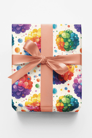 Balloon Confetti Mix Wrapping Paper
