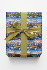 Knoxville Smoky Mountain Glow Wrapping Paper