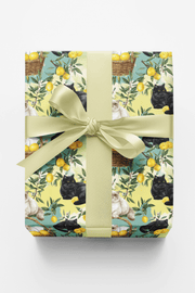 Lemon Orchard Cats (exotic Shorthair) Wrapping Paper