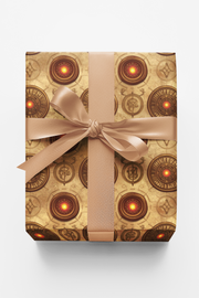 Ancient Seal Unlock Glossy Wrapping Paper