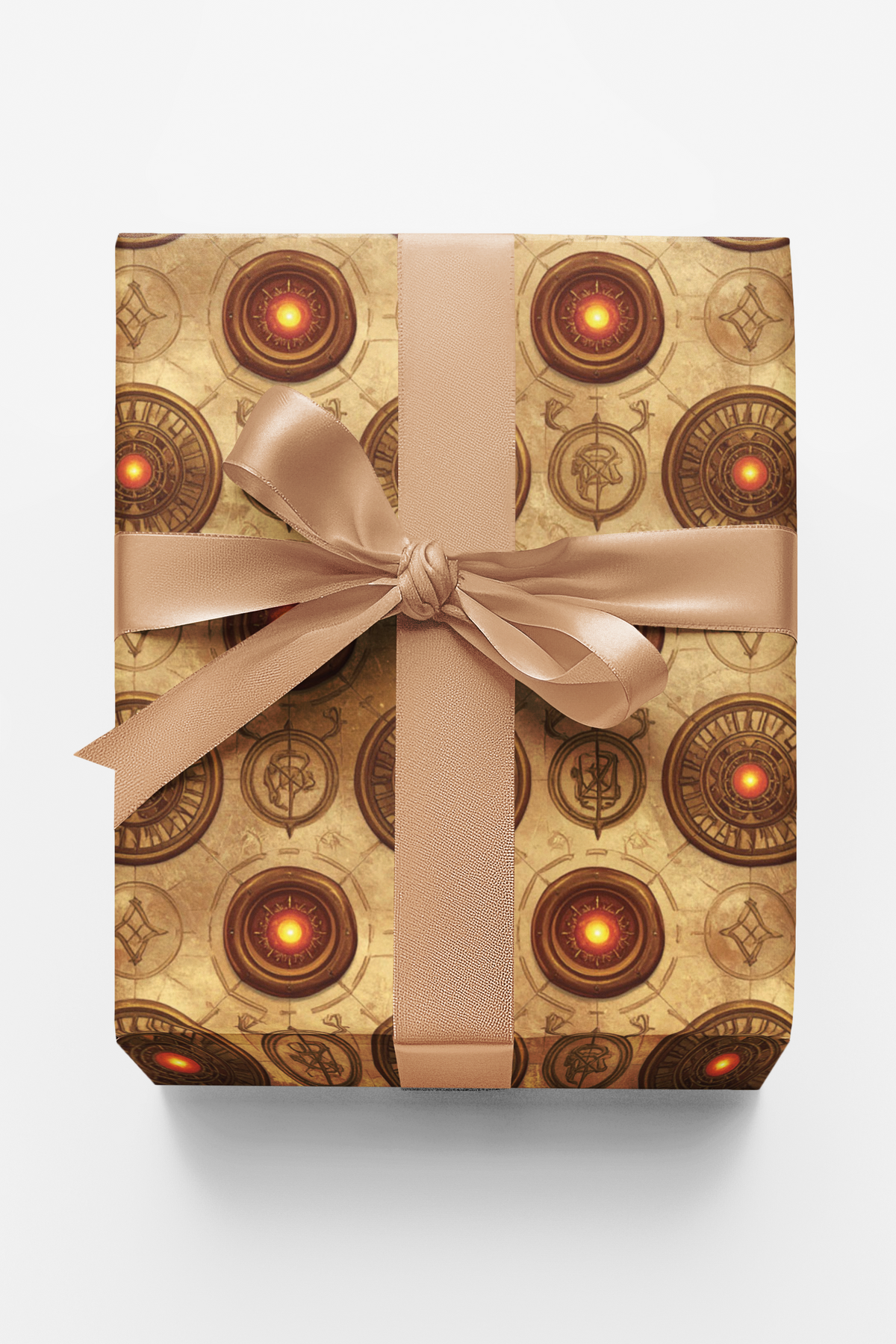 Ancient Seal Unlock Glossy Wrapping Paper