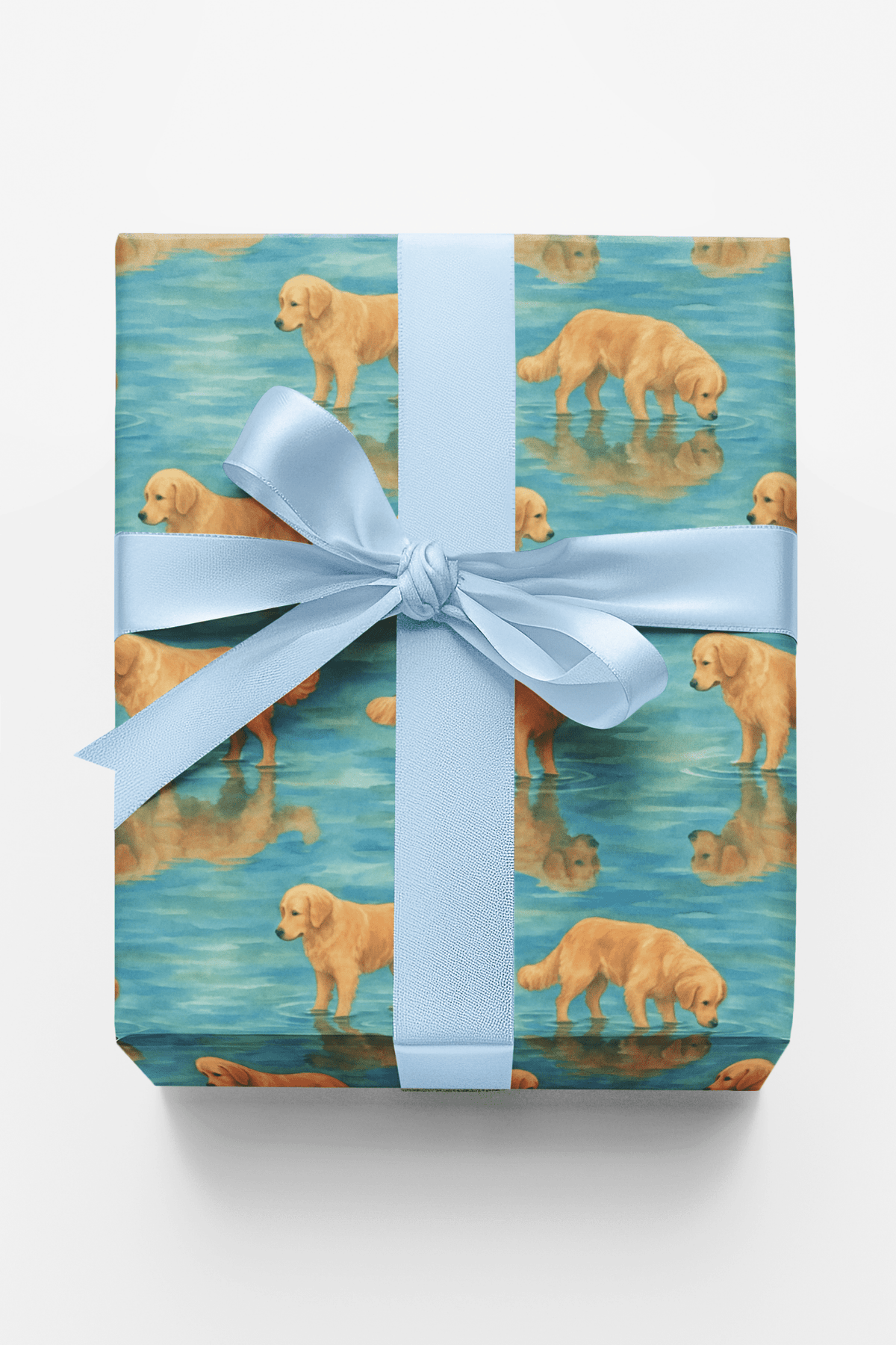 Retriever Reflections Wrapping Paper