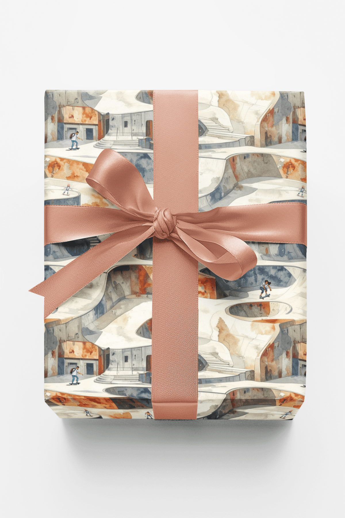 Concrete Geometry Wrapping Paper